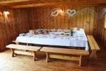 Poyklių salė, pirtis, nakvynė sodyboje prie Dusios ežero BURLINGĖ
