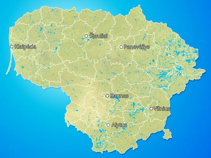 Lietuvos sodybų žemėlapis