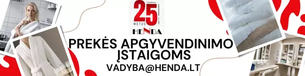 Prekės, sodyboms, viešbučiams ir apgyvendinimo įstaigoms