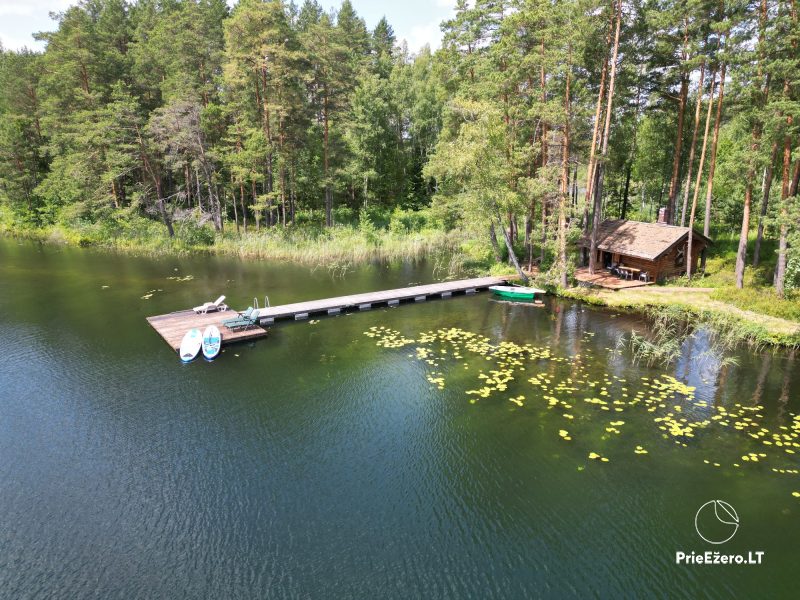 Sodyba Zarasų rajone prie ežero Zalvas Atgal į gamtą