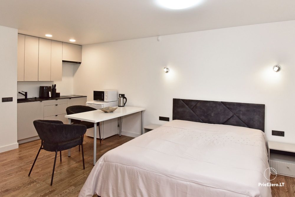 Studijos tipo apartamentai su atskiru įėjimu, terasa ir kiemeliu - 1