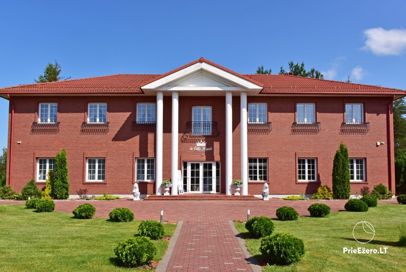 „La Villa Royale“ – 30 km nuo Vilniaus – išskirtinėms šventėms bei konferenсijoms!