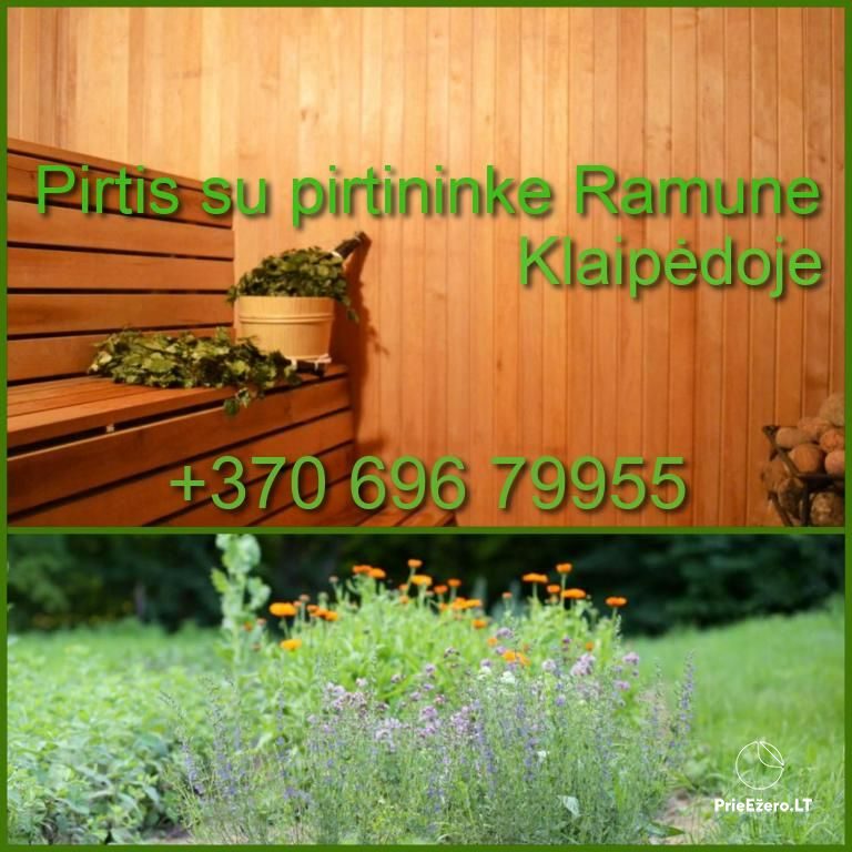 Pirtis su pirtininke Klaipėdoje, K. Baltzerio g. 3, Šernų k. - 1