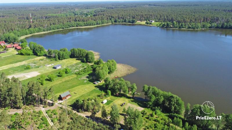 Nepakartojamas namelis „Latežeris“ ant ežero kranto, 6 km nuo Druskininkų!