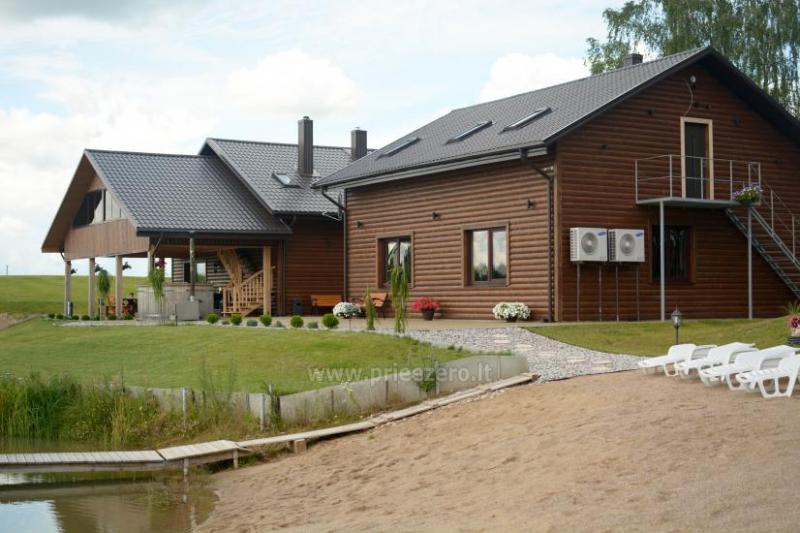 Moderni, nauja sodyba Prienų rajone Kalnų pieva