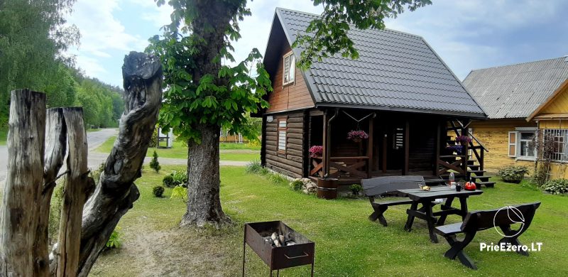 Nuomuojamas namelis - senovinis svirnas - prie Baluošo ežero