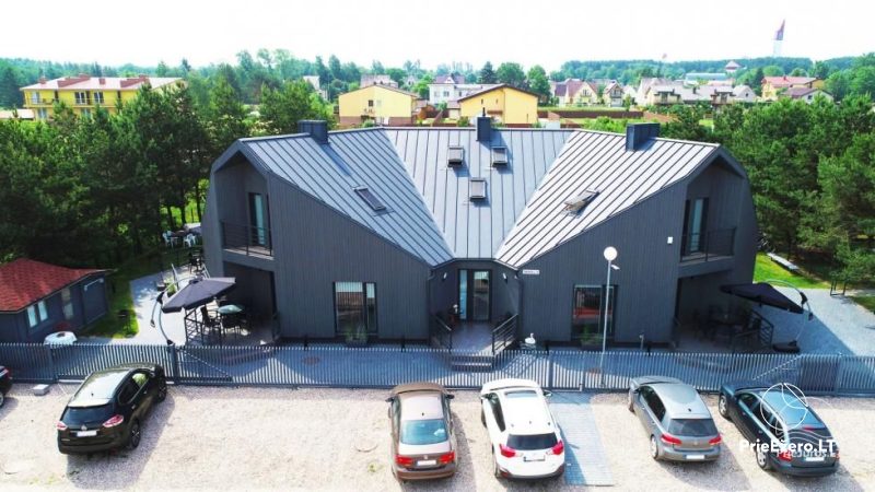 Poilsiavietė Gulbės takas Šventojoje. Apartamentų nuoma