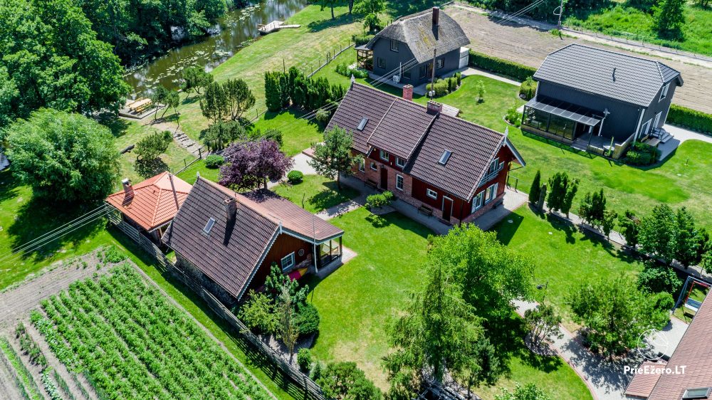 Sodyba Rusnės saloje ant upės kranto sodyba Senoji Rusnė - 1