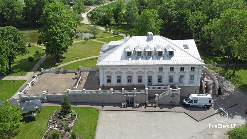 Krikštėnų dvaras su banketų sale vestuvėms, šventėms