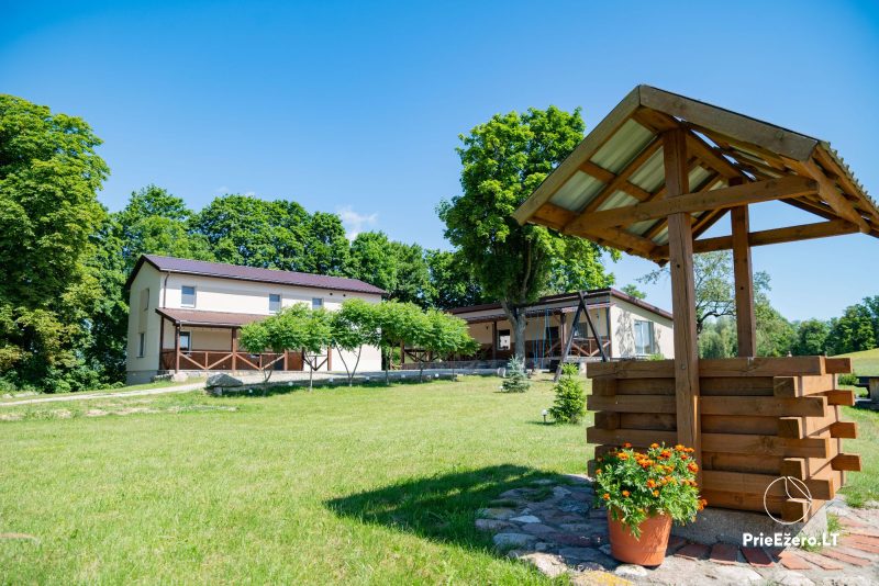 Jauki sodyba šventėms ir poilsiui prie Alytaus su pirtimi, kubilu ir tvenkiniu