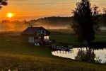 Alantos Žirgų nameliai poilsiui - Pušyno ir Upės Nameliai Dviems, Kalno Namelis (4 vietų), Tvenkinio Vila (8 vietų)