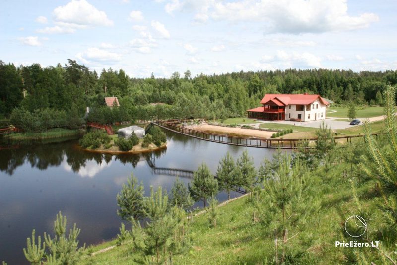 Sodyba Miško vila” Jūsų šventėms.  4,5 ha teritorija miško apsuptyje