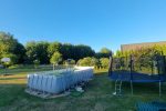 Sodyba Molynė su vaizdu į upę, Kubilas, baseinas lauke - 6