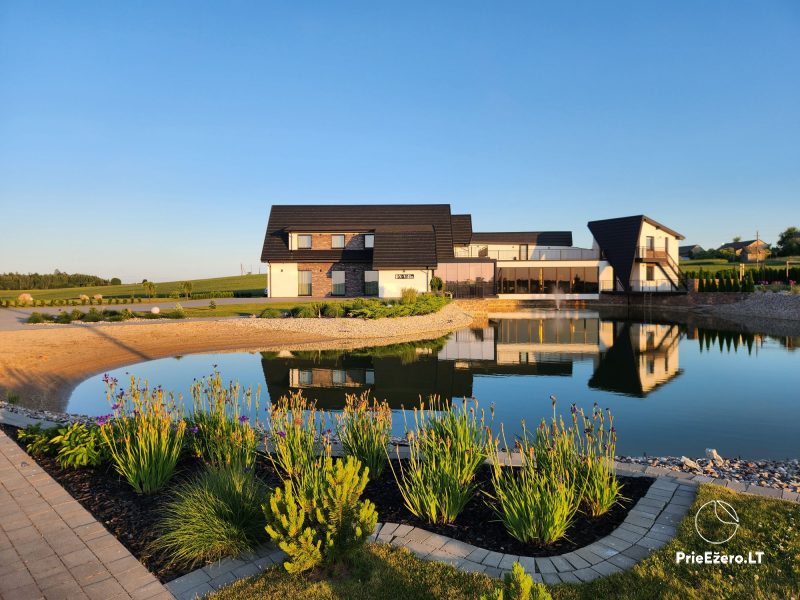 DN Villa: 50 vietų salė + SPA zona: baseinas, jacuzzi, pirtys