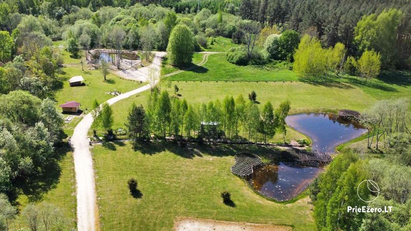 Stovyklavietė ant upės kranto – ilgalaikė nuoma –  Nointiems kurti kempingo ar stovyklavietės verslą!