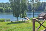 Sodyba Pažemėlio slėnis ant ežero kranto, maudykla, valtis, žvejyba, šašlykinė