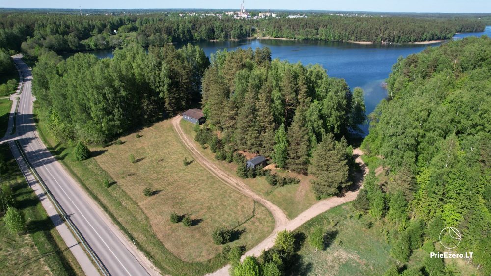 Prie Molėtų, du namukai iki 12asm, pirtis, kubilas, privati teritorija - 1