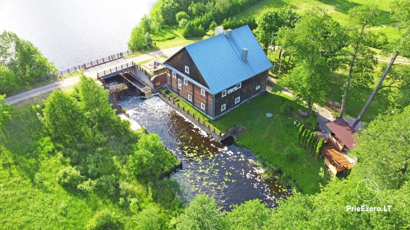 Minčios vandens malūnas – šventėms, poilsiui, iškyloms baidarėmis