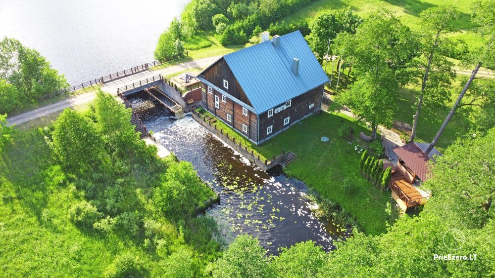 Minčios vandens malūnas – šventėms, poilsiui, iškyloms baidarėmis - 1