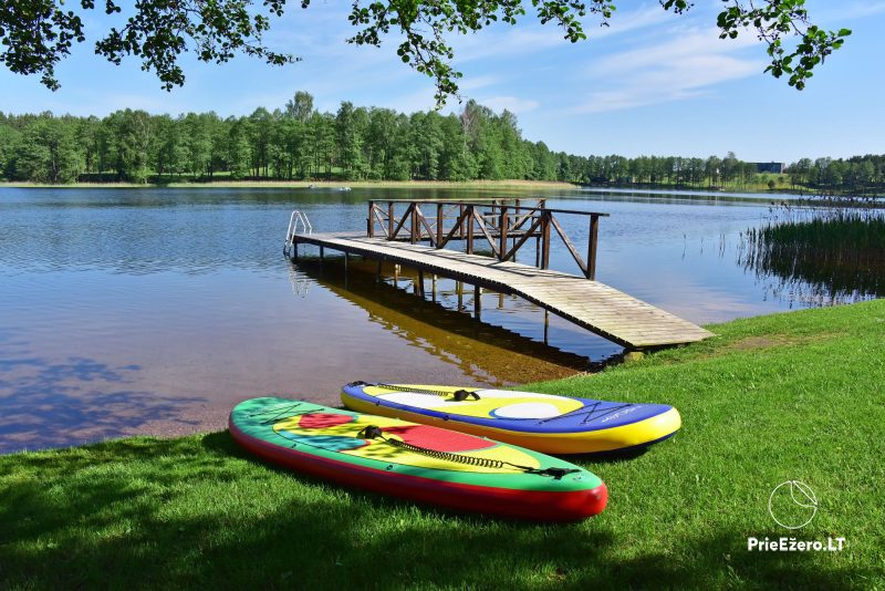 Sodyba Trakų rajone ant Margio ežero kranto MARGIO SLĖNIS