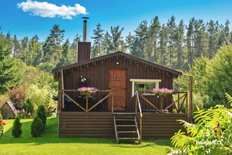 Pundeliškių sodyba. Namelis su ofūro vonia ir pirtimi (max - 4 asmenims)