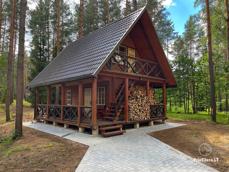 Sodyba Makynė. Privatus namas prie Makių ežero. Pirtis ir kubilo nuoma