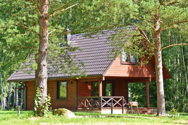 Sodyba Makynė. Privatus namas prie Makių ežero. Pirtis ir kubilo nuoma