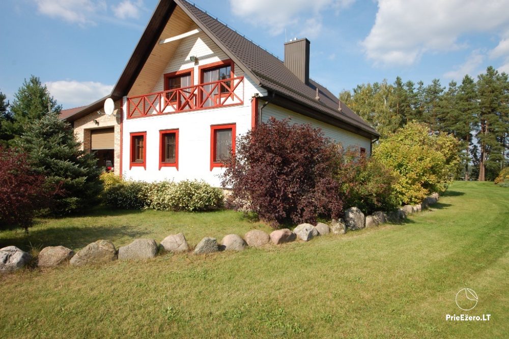 VILLA PARADISO - dviejų miegamųjų kotedžai prie ežero - 1