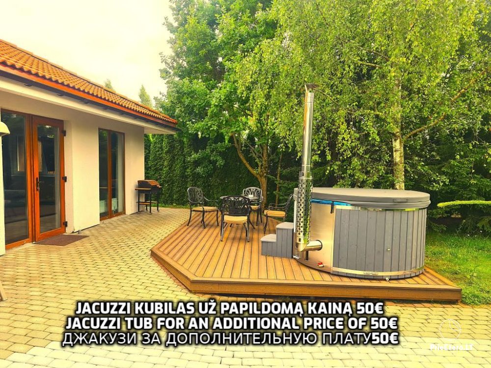 Atostogų būstas su jacuzzi kubilu lauke - 1