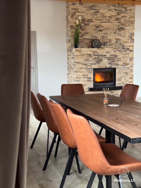 Sodyba prie ežero Amberwood house. Pirtis, kubilas