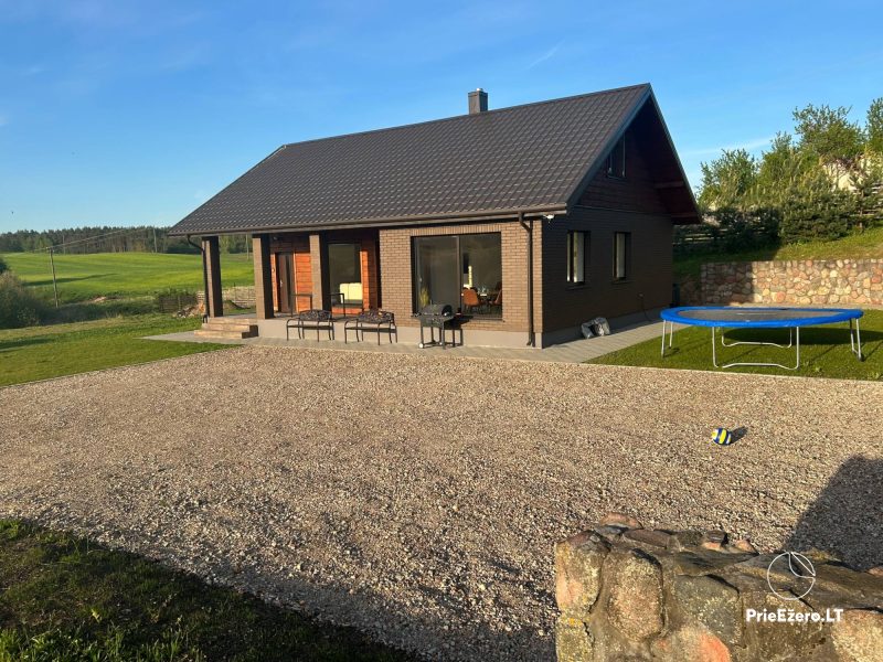 Sodyba prie ežero Amberwood house. Pirtis, kubilas