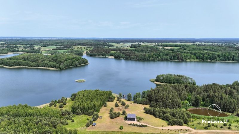 Namelio - sodybos su kubilu nuoma ant ežero kranto „Ežero Sapnas“