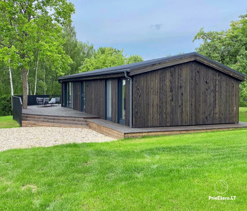 ISLAND HOUSE atostogų namai – namo nuoma Obuolių saloje, ant ežero kranto