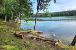 Pakirnių stovyklavietė ant Asvejos ežero kranto: irklentės, pirtis, kubilas, kemperiai, palapinės. - 5