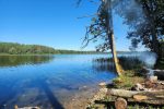 Pakirnių stovyklavietė ant Asvejos ežero kranto: irklentės, pirtis, kubilas, kemperiai, palapinės. - 3