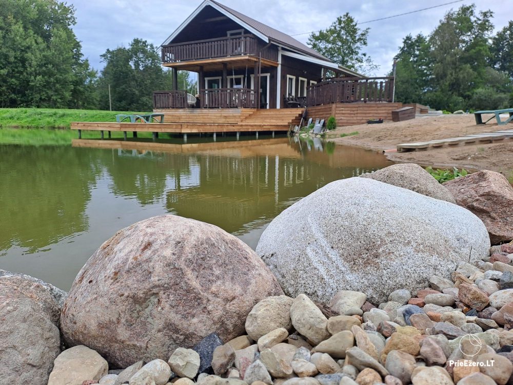 Adamonių sodyba šalia miško ir tvenkinio - pirtis, kubilas, žvejyba, šventės - 1