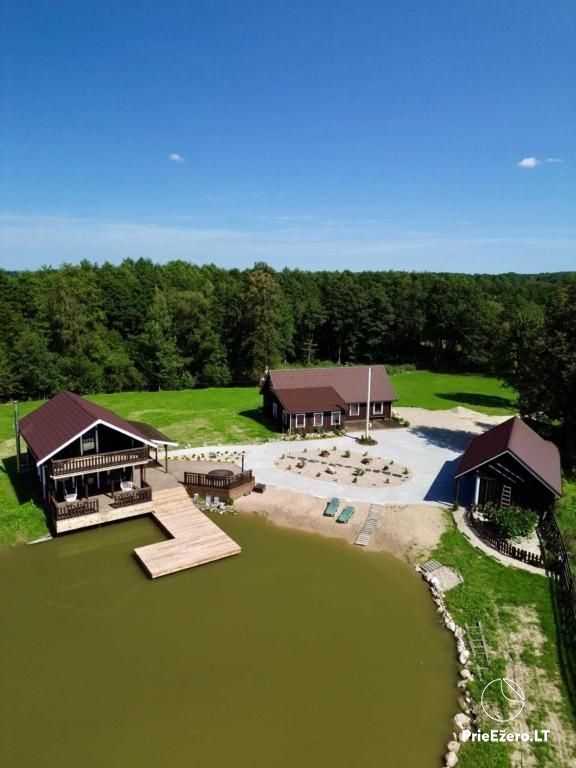 Adamonių sodyba Alytaus rajone - šalia miško ir tvenkinio - pirtis, kubilas