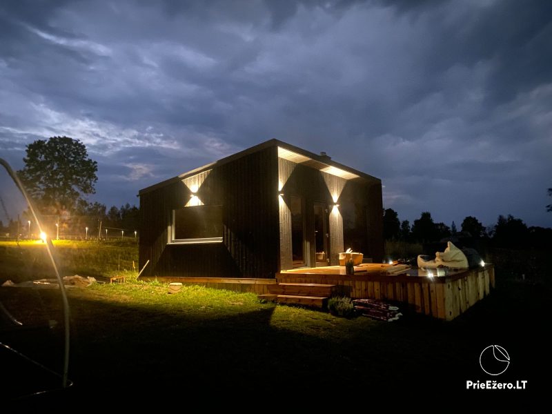 Pirties nuoma ant tvenkinio kranto šalia Kauno – Gynios pakrantė