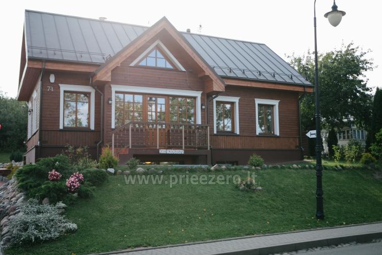 Vilos nuoma poilsiui ir šventėms – „Spa Villa Trakai“: salė, Jacuzzi ir sauna, nakvynė