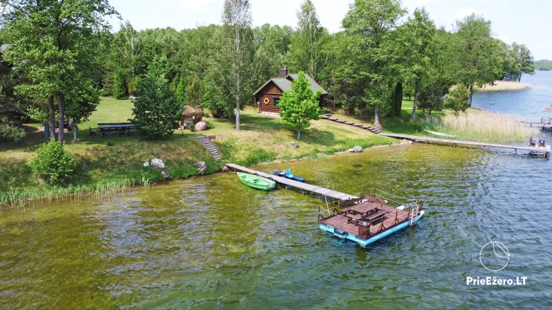 Sodyba Pas Vytą poilsiui ir šventei Lazdijų rajone prie Galsto ežero
