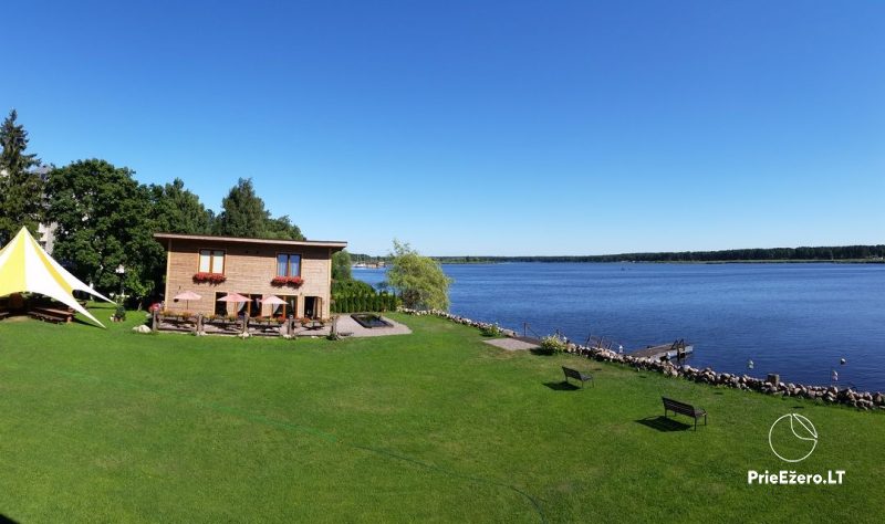 Svečių namai, pirtis, salė Jūrmalos kempingas