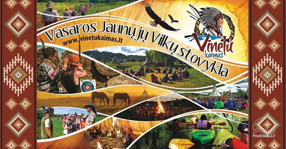 Vaikų vasaros stovykla sodyboje Vinetu kaimas - 1