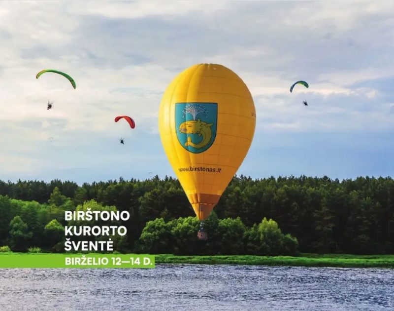 Birštono kurorto šventė 2026 birželio 12–14 d.