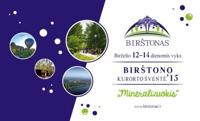 Birštono kurorto šventė 2025 birželio 6–8 d.