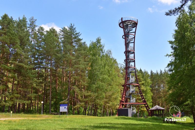 Mindūnų (Labanoro) apžvalgos bokštas – 36 m