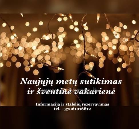 Naujų metų sutikimas ir šventinė vakarienė kavinėje Senas bebras - 1