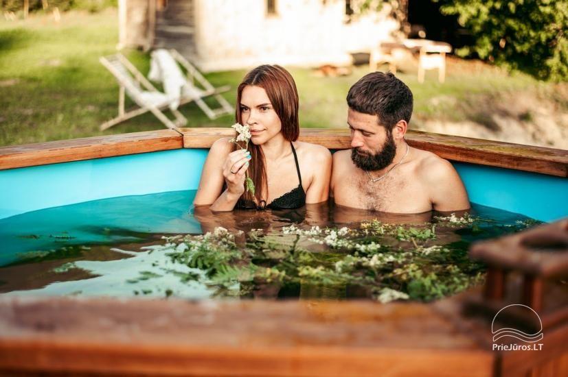 Pirtis ritualai, SPA poilsis Jūrkalnėje, Ventspilio rajone „Forest SPA & Apartments“ - 13