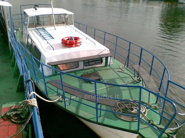 24 vietų laivas Minija - žvejybai ir kitoms pramogoms