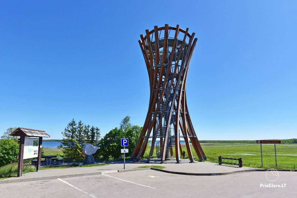 Metelių apžvalgos bokštas (15 m aukščio) - 1