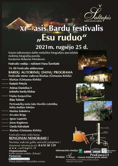 Bardų festivalis Esu ruduo - Sodyboje „Šaltupis” šventėms Prienų rajone - 1